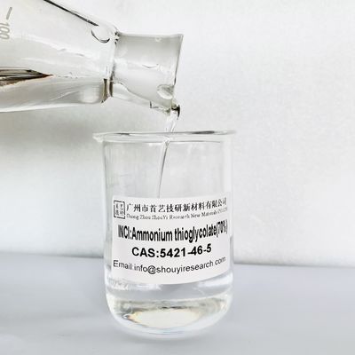 C2H6N2O2S Ácido tioglicólico de amónio pH 7,2 Para produtos de cuidados do cabelo