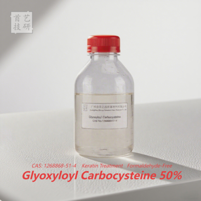 Carbocisteína Glicoxiloil 50% para Alisamento Capilar Densidade 1,27-1,37g/ml Fórmula Profissional para Alisamento Capilar