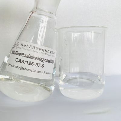 83 Etanolamina tioglicólato C4H11NO2S líquido incolor solúvel em água