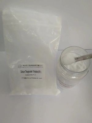 Pó branco 99% puro Tioglicrato de cálcio C2H6CaO4S3·3H2O