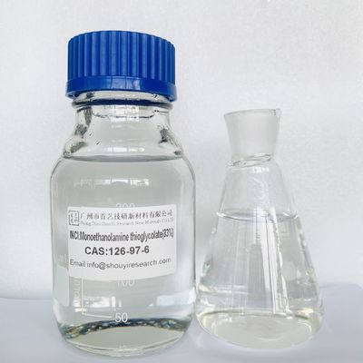 Monoetanolamina tioglicolata solúvel em água com propriedades estáveis e ponto de ebulição 128-130.C