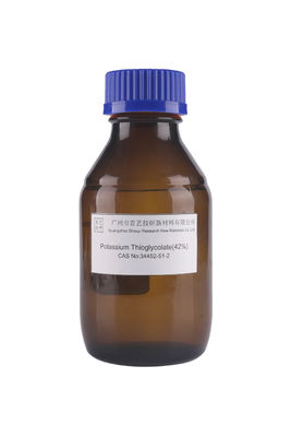 Tioglicrato de potássio 42% líquido incolor com densidade 1,25 g/cm3