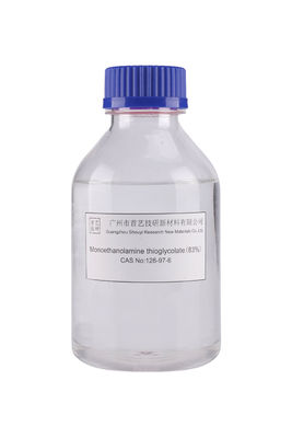 83% Monoetanolamina tioglicato C4H11NO2S Fórmula molecular Ponto de ebulição 128-130.C