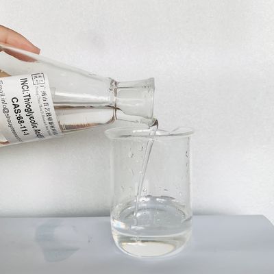 Ácido tioglicólico 99% quebrando ligações dissulfídicas pode tornar o cabelo suave