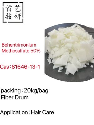 Behentrimonium Methosulfate 50 pH 4,0-7,0 % Ativo 48-52 para cuidados capilares profissionais